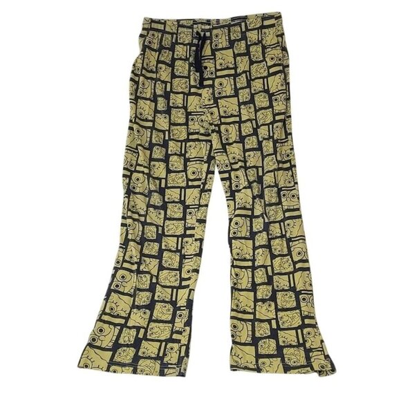 SpongeBob SquarePants Women's Pajama Pants XL Yellow - Picture 1 of 8